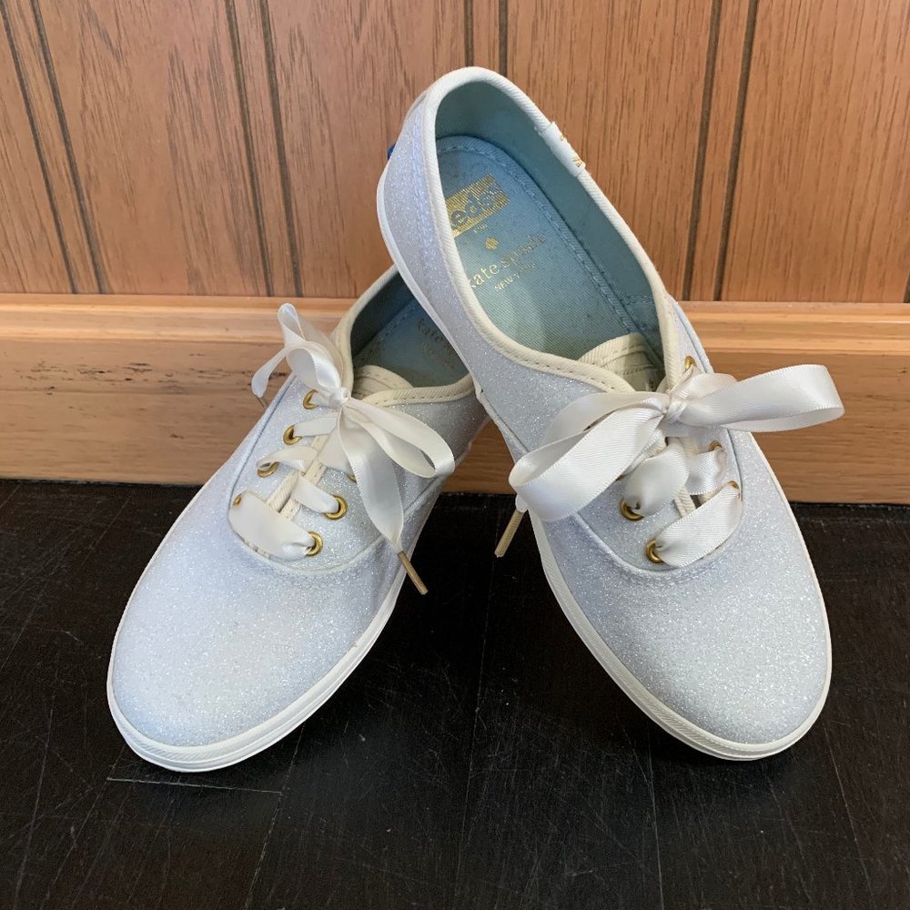 KATE SPADE KEDS CHAMPION GLITTER SNEAKERS